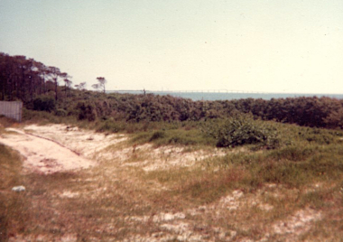 Image mentioned in this post of the Chesapeake Bay Bridge - Tunnel System in the distance.